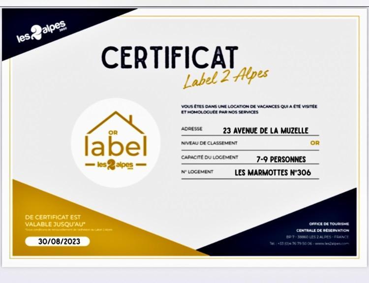 Label Or Appartement Spacieux Proximite Pistes Les Deux Alpes Exteriör bild